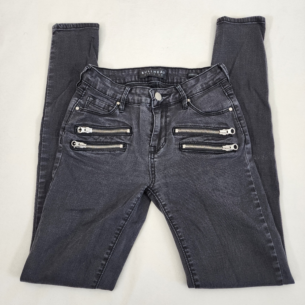 Bullhead Rocker Mid-Rise Women's Black Size 24